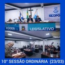 Resumo da 10ª Sessão Ordinária da Câmara Municipal de Nilópolis, realizada em 23/03/2022.