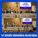 Resumo da 14ª Sessão Ordinária da Câmara Municipal de Nilópolis, realizada na tarde desta Quarta-feira (03/04/2024).