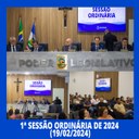 Resumo da 1ª Sessão Ordinária da Câmara Municipal de Nilópolis em 2024, realizada na tarde dessa Segunda-feira (19/02).