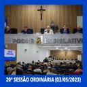 Resumo da 20ª Sessão Ordinária da Câmara Municipal de Nilópolis, realizada na manhã desta Quarta-feira (03/05).