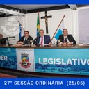 Resumo da 27ª Sessão Ordinária da Câmara Municipal de Nilópolis, realizada em 25/05/2022.