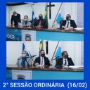 Resumo da 2ª Sessão Ordinária da Câmara Municipal de Nilópolis, realizada em 16/02/2022 (quarta-feira)