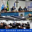 Sessão realizada na manhã de segunda-feira, 14 de junho, e que teve na direção dos trabalhos o presidente e vereador Rafael Nobre (PTB), juntamente com os secretários Alvinho (Avante), 1º secretário e Rafael Régis (Solidariedade), 2º secretário.