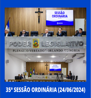 35ª Sessão Ordinária - Câmara Municipal de Nilópolis (24/06/2024)