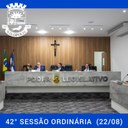 Resumo da 42ª Sessão Ordinária da Câmara Municipal de Nilópolis, realizada em 22/08/2022.