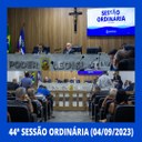 Resumo da 44ª Sessão Ordinária da Câmara Municipal de Nilópolis, realizada na tarde desta Segunda-feira (04/09).