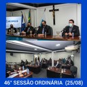 A 46ª Sessão Ordinária da Câmara Municipal de Nilópolis, realizada na manhã desta quarta-feira (25/08), teve diversas Indicações lidas e aprovadas no Expediente. Sem matéria na Ordem do Dia, a Tribuna foi usada pelos Vereadores para a discussão de diversos temas.