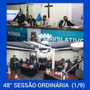 Resumo da 48ª Sessão Ordinária da Câmara Municipal de Nilópolis, realizada na manhã desta quarta-feira (01/09).