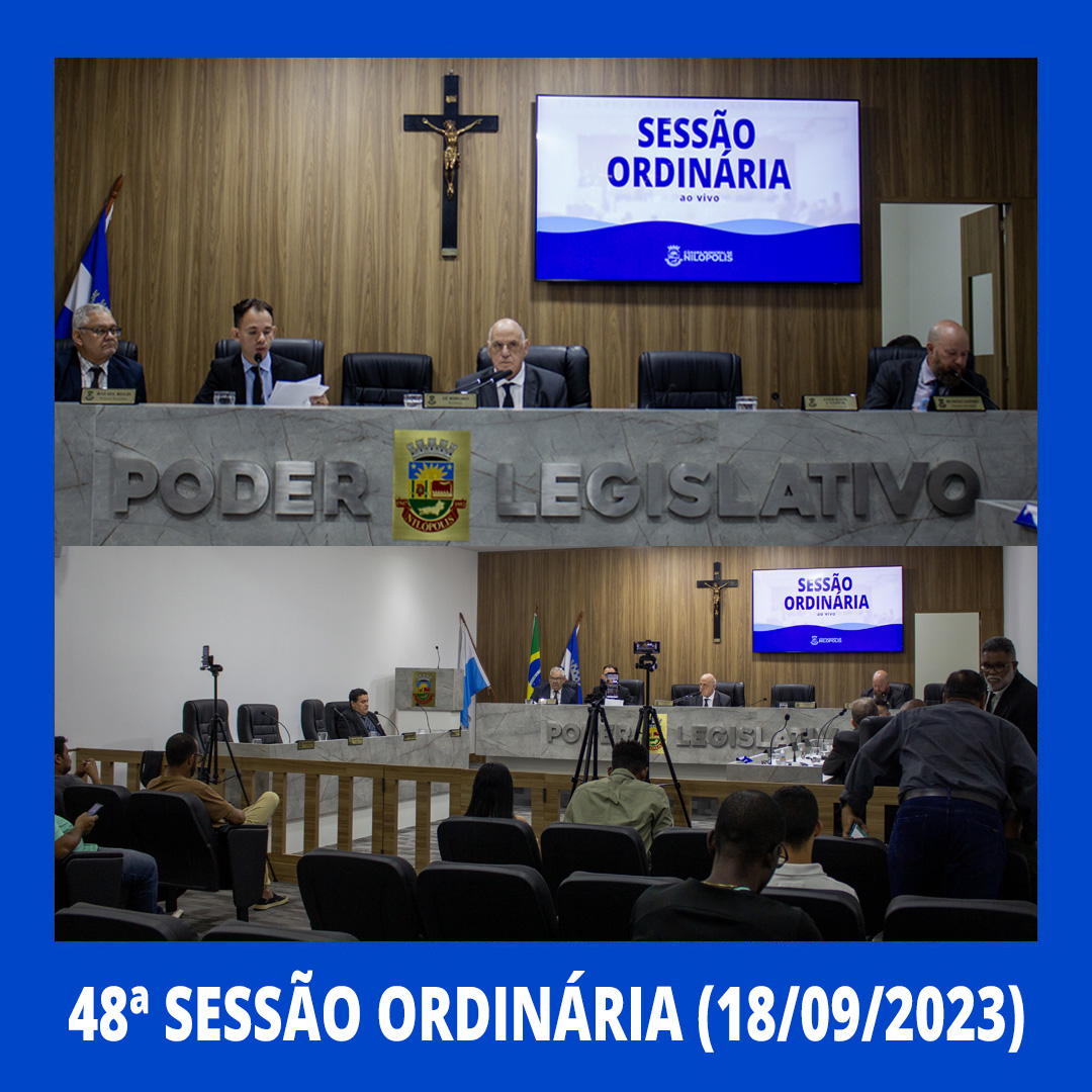 48ª Sessão Ordinária - 18/09/2023