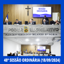 48ª Sessão Ordinária - Câmara Municipal de Nilópolis (18/09/2024)