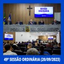 Resumo da 49ª Sessão Ordinária da Câmara Municipal de Nilópolis, realizada na tarde desta Quarta-feira (20/09).