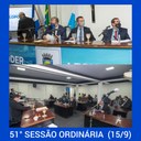 51ª Sessão Ordinária (15/09/2021)