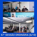 Resumo da 57ª Sessão Ordinária da Câmara Municipal de Nilópolis, realizada na manhã desta quarta-feira (06/10/2021).