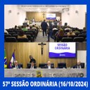 57ª Sessão Ordinária - Câmara Municipal de Nilópolis (16/10/2024)