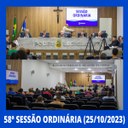 Resumo da 58ª Sessão Ordinária da Câmara Municipal de Nilópolis, realizada na tarde desta Quarta-feira (25/10).