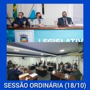 Resumo da 59ª Sessão Ordinária da Câmara Municipal de Nilópolis, realizada na manhã desta segunda-feira (18/10/2021).