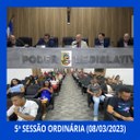 Resumo da Sessão Ordinária da Câmara Municipal de Nilópolis, realizada no dia 08/03/2023.