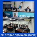 Resumo da 60ª Sessão Ordinária da Câmara Municipal de Nilópolis, realizada na manhã desta quarta-feira (20/10/2021).