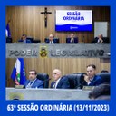 Resumo da 63ª Sessão Ordinária da Câmara Municipal de Nilópolis, realizada na tarde desta Segunda-feira (13/11).