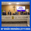 Resumo da 65ª Sessão Ordinária da Câmara Municipal de Nilópolis, realizada na tarde desta Quarta-feira (09/10/2024)