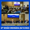 Resumo da 67ª Sessão Ordinária da Câmara Municipal de Nilópolis, realizada na tarde desta Segunda-feira (04/12).