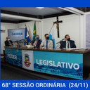 Resumo da 68ª Sessão Ordinária da Câmara Municipal de Nilópolis, realizada na manhã desta quarta-feira (24/11/2021).