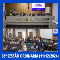 68ª Sessão Ordinária - Câmara Municipal de Nilópolis (11/12/2024)