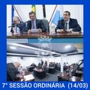 Resumo da 7ª Sessão Ordinária da Câmara Municipal de Nilópolis, realizada em 14/03/2022.