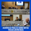 Resumo da Audiência Pública realizada na manhã dessa Sexta-feira (29/09/2023), no Plenário da Câmara Municipal de Nilópolis sobre Metas Fiscais do Poder Executivo.